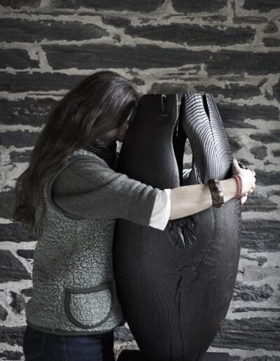 Womb II oak 100x40x30cm